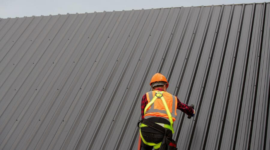 Professional metal roof installation services in Maybee, MI